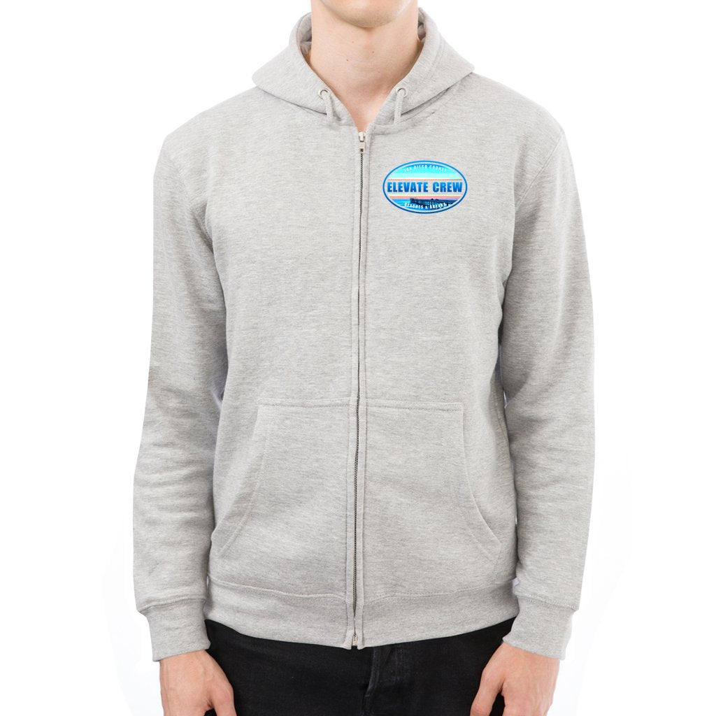 DIANTE DIA LOGO ZIP UP SWEAT HOODIE グレー フーディ 公式通販 正規